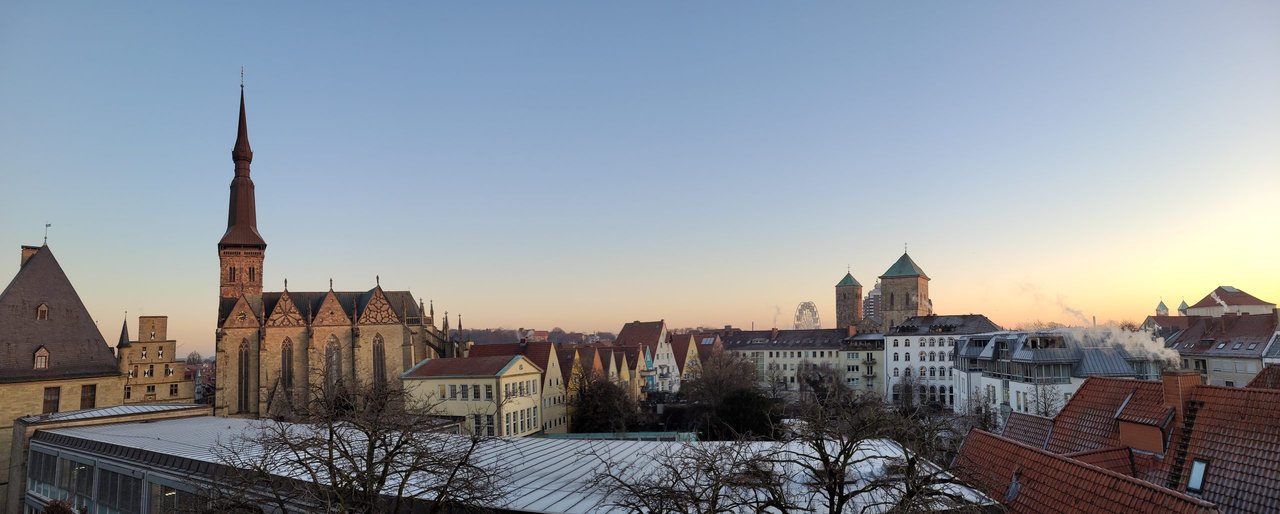 Panorama der Altstadt von Osnabrück