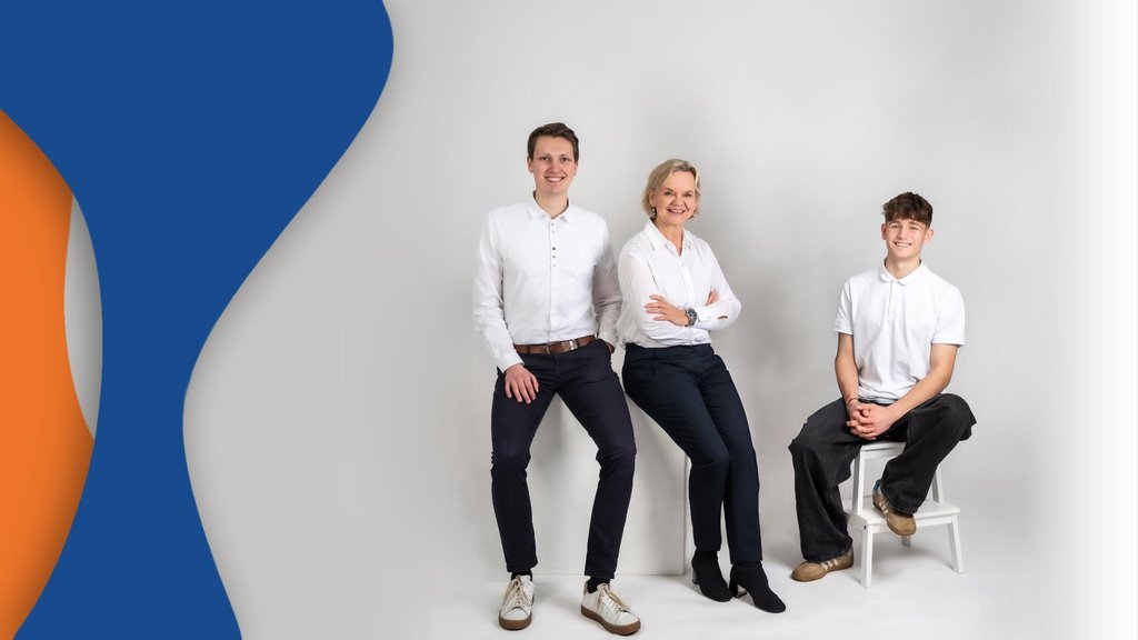 Kerstin Meyer-Leive mit ihrem Team